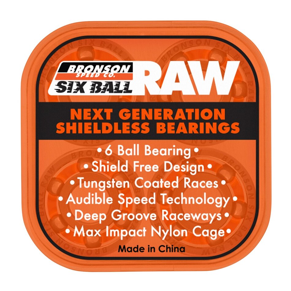Bronson 6-Ball Raw Bearings