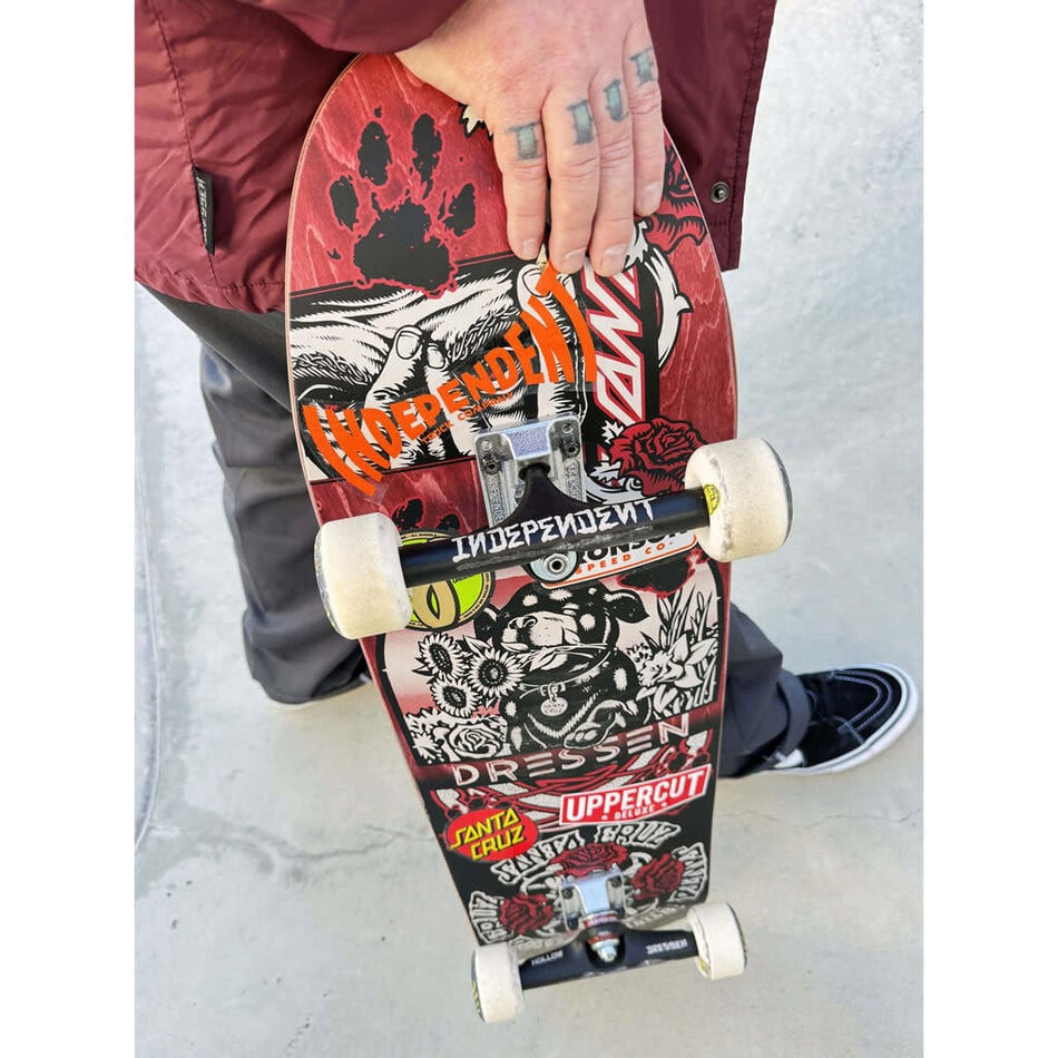 Independent Eric Dressen Pro Stage 4 Hollow Trucks Polished Silver