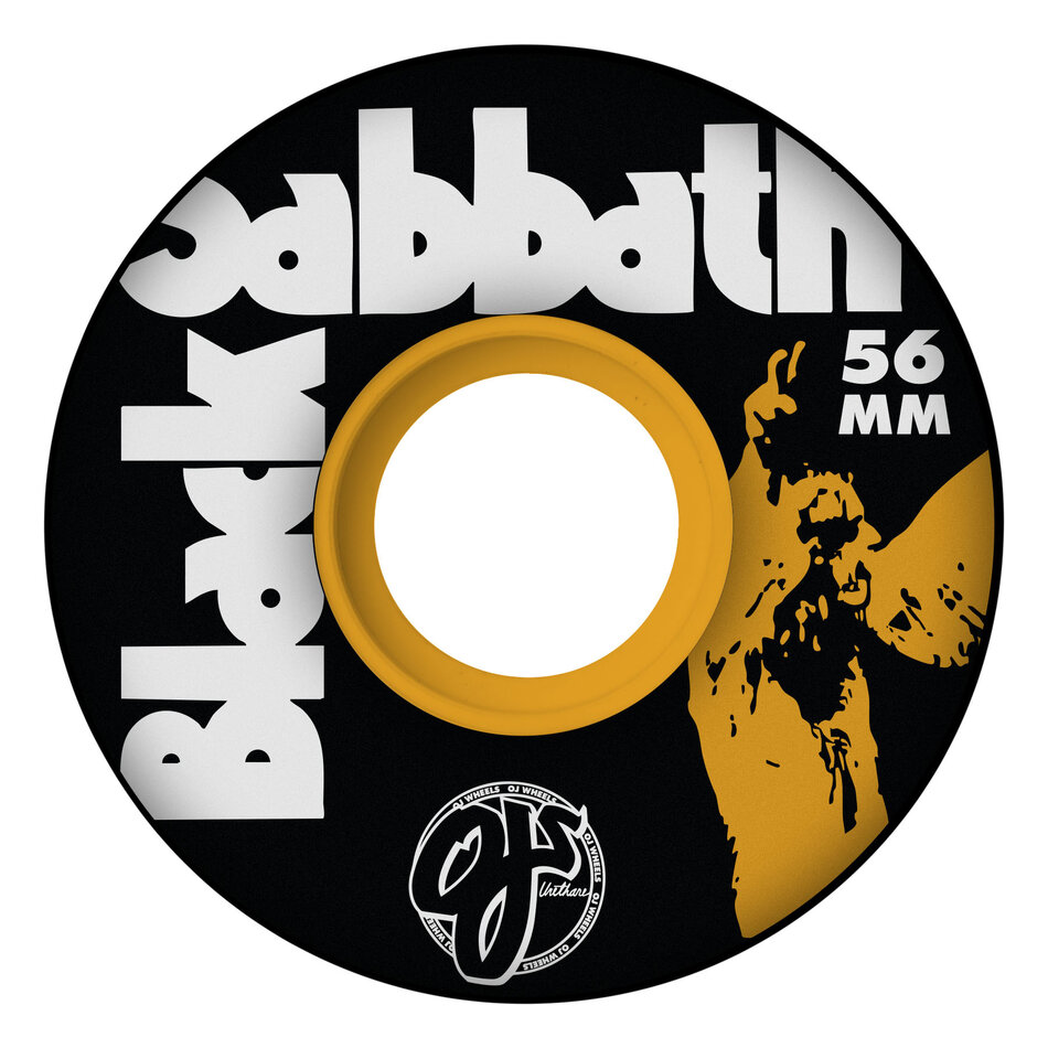 OJ x Black Sabbath Vol 4 Keyframe 78A Wheels Black