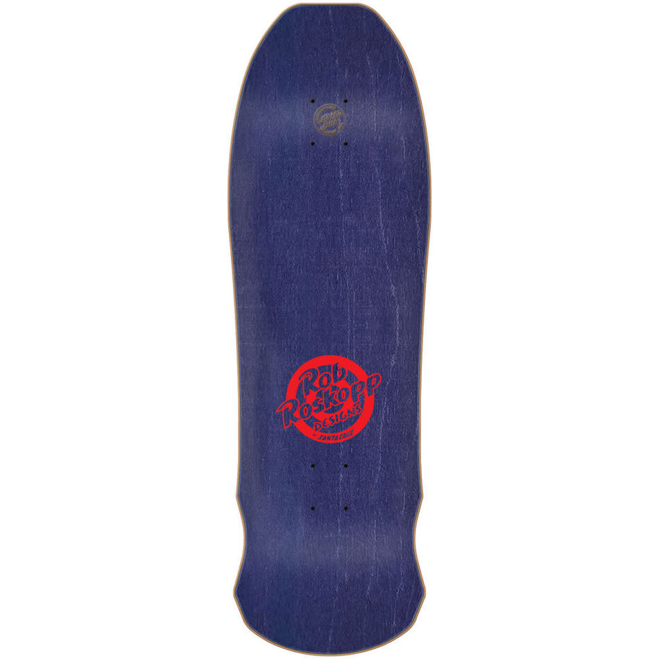 Santa Cruz Rob Roskopp Face Reissue Deck Yellow