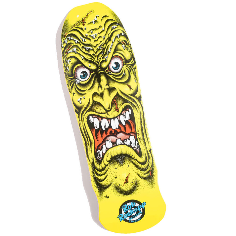 Santa Cruz Rob Roskopp Face Reissue Deck Yellow