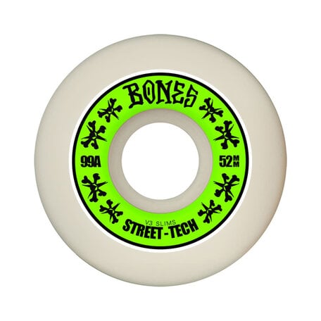 Bones RB STF V3 Slim 99A Wheels White