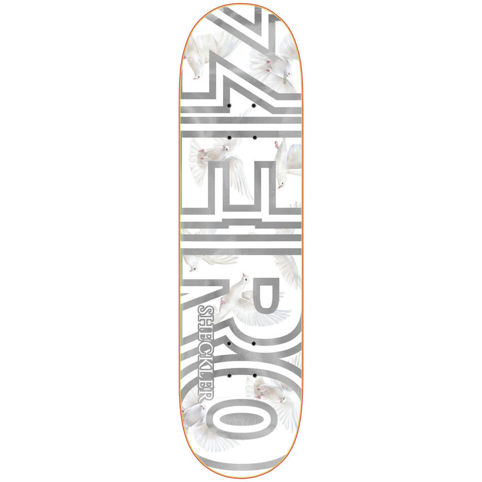 Zero Ryan Sheckler Signature Bold Doves Deck White