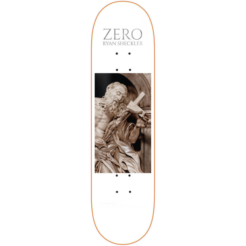 Zero Ryan Sheckler Beloved Christ Deck White
