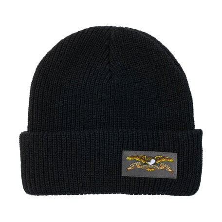 Anti-Hero Full Eagle Label Cuff Beanie Black