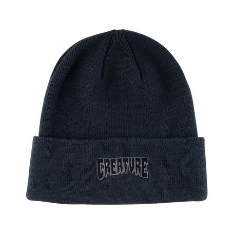 Creature Logo Outline Longshoreman Beanie Navy