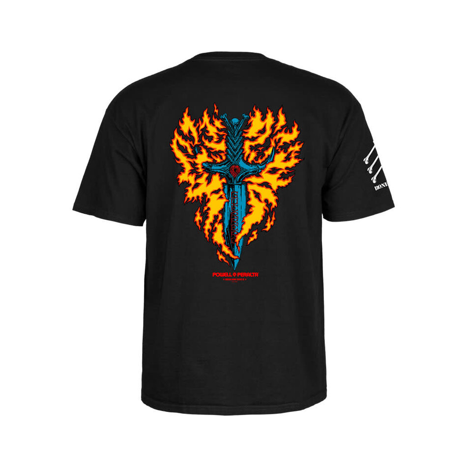 Powell Peralta Tommy Guerrero Bones Brigade 17 T-Shirt Black