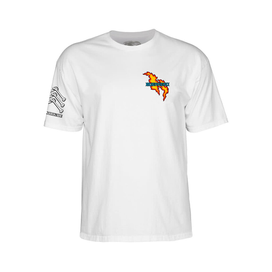 Powell Peralta Tommy Guerrero Bones Brigade 17 T-Shirt White