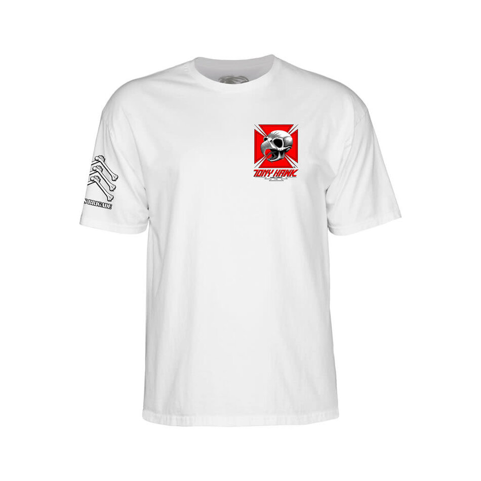Powell Peralta Tony Hawk Bones Brigade 17 T-Shirt White