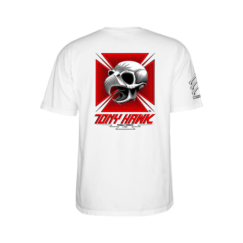 Powell Peralta Tony Hawk Bones Brigade 17 T-Shirt White