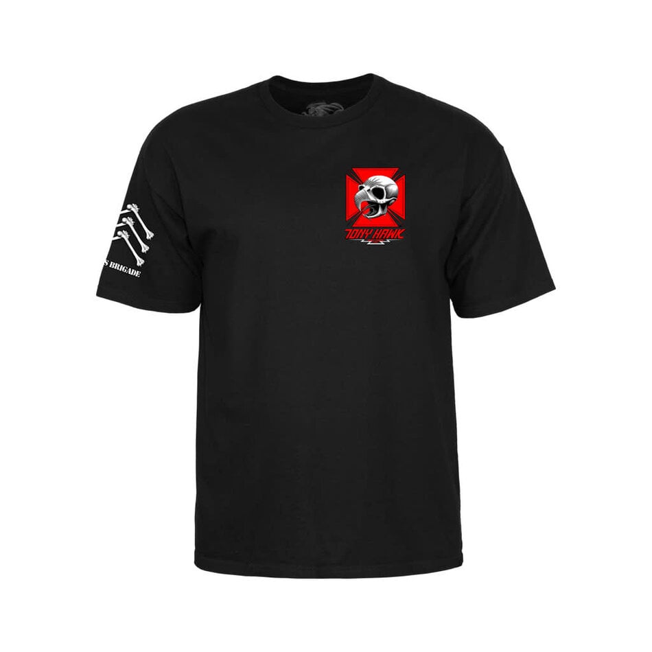 Powell Peralta Tony Hawk Bones Brigade 17 T-Shirt Black