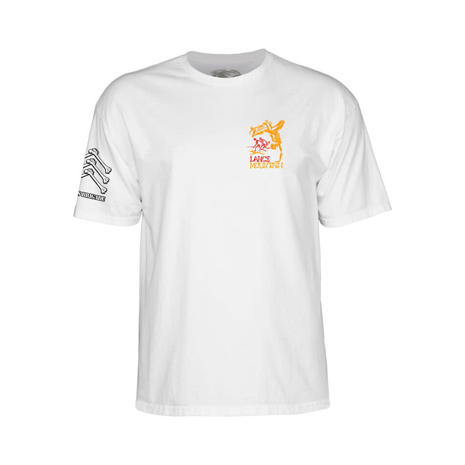 Powell Peralta Lance Mountain Bones Brigade 17 T-Shirt White