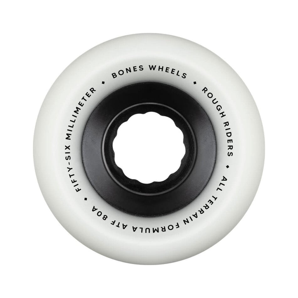 Bones Rough Riders Runners ATF 80A Wheels White