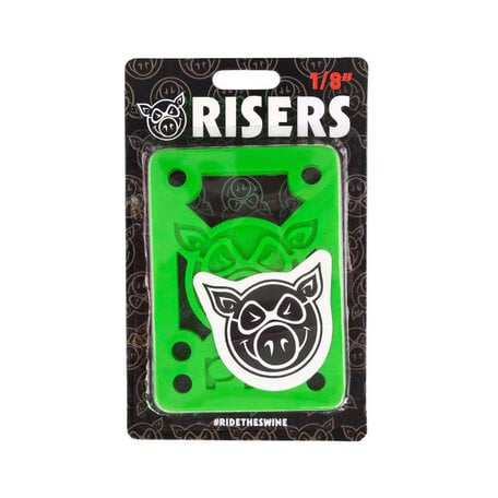 Pig Pig Piles Riser 1/8" Green