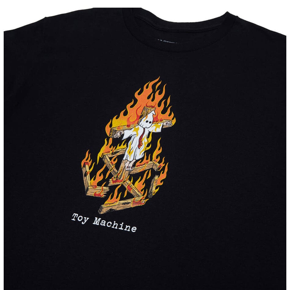 Toy Machine Charred Cross II T-Shirt Black