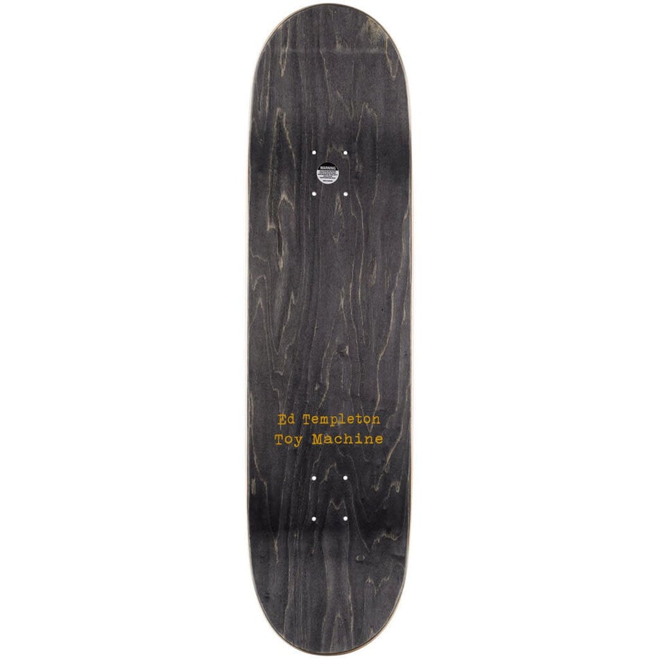 Toy Machine Ed Templeton Charred Cross Deck