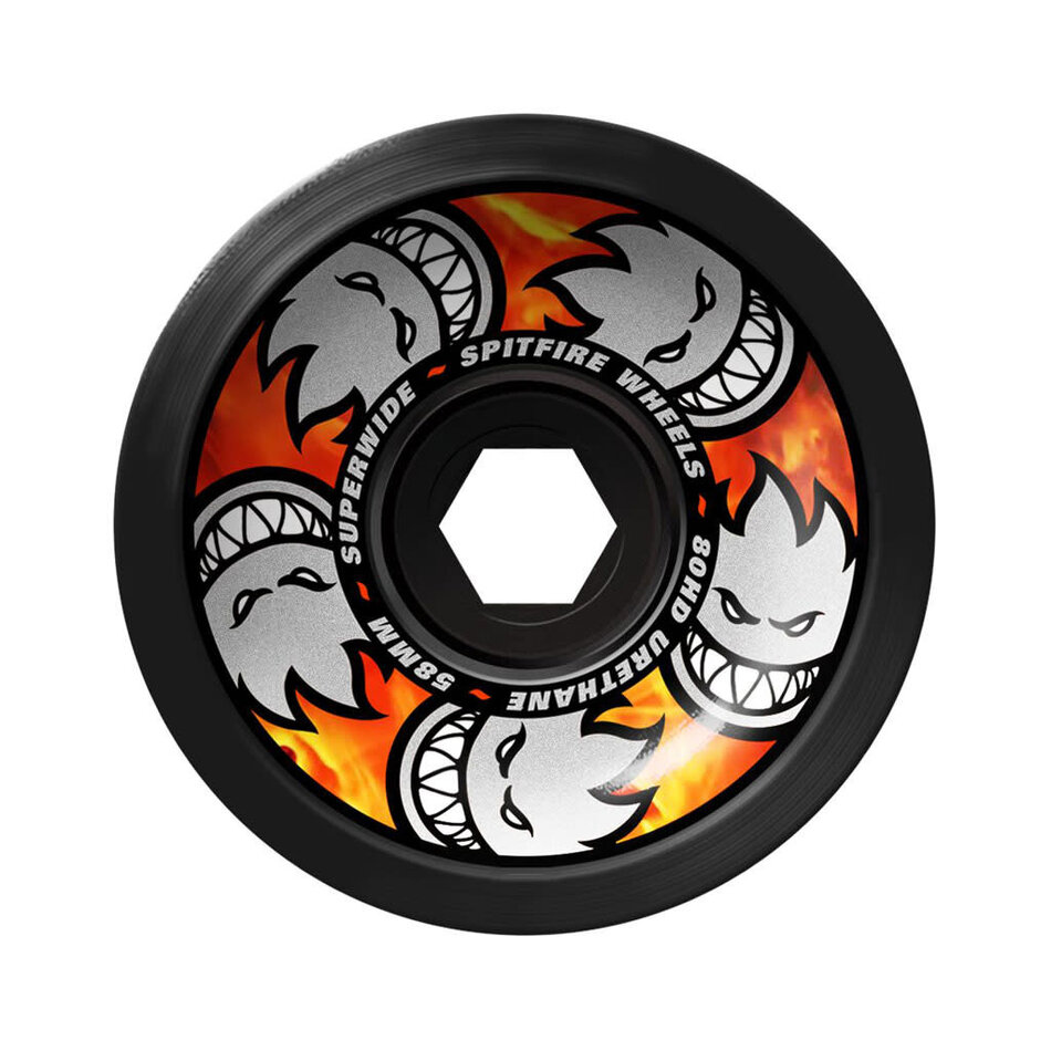 Spitfire Multiball Superwides 80HD Superwide Wheels Black