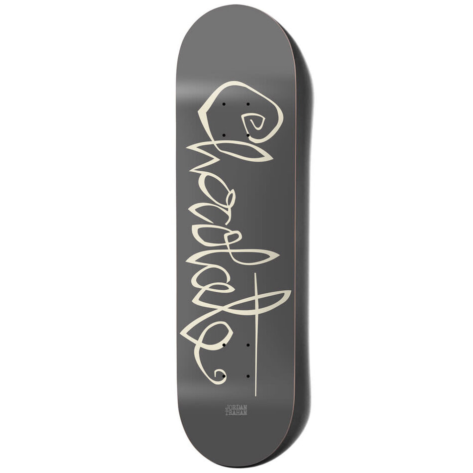Chocolate Jordan Trahan OG Script Deck