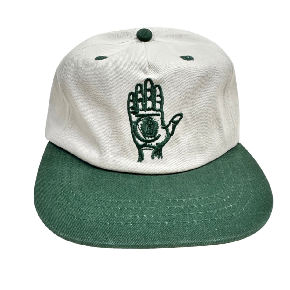 Theories Hand of Theories Snapback Hat Pearl/Green