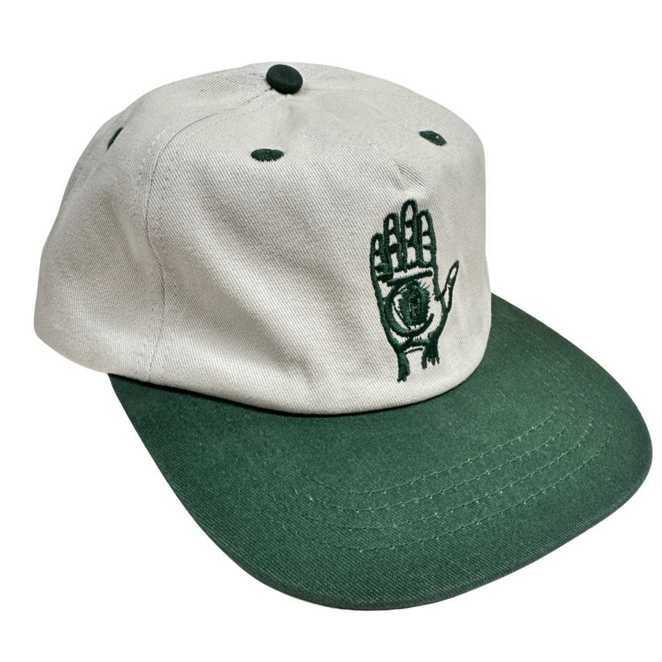 Theories Hand of Theories Snapback Hat Pearl/Green