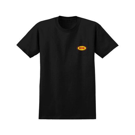 Real Deeds Pocket T-Shirt Black