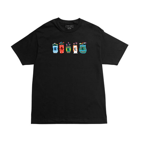 Baker Pots & Flowers T-Shirt Black