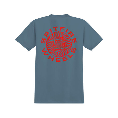 Spitfire Classic 87 Swirl T-Shirt Slate