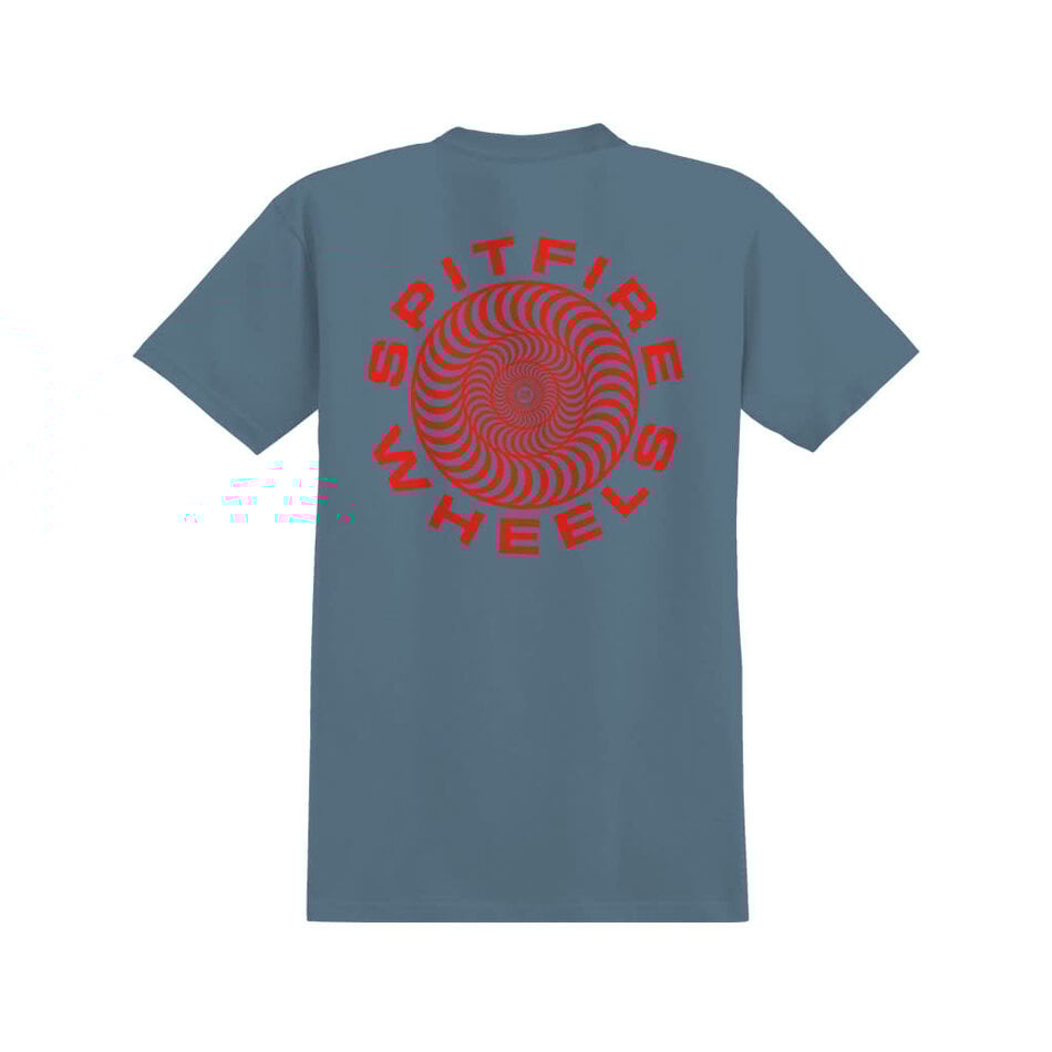 Spitfire Classic 87 Swirl T-Shirt Slate