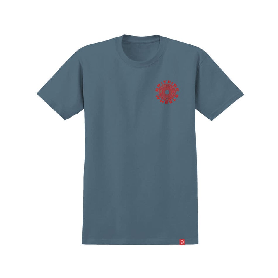 Spitfire Classic 87 Swirl T-Shirt Slate