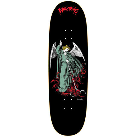 Welcome Nick Garcia Spear Shaped Deck Black