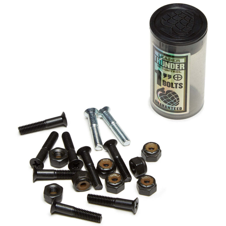 Thunder Hardware Phillips 1" Black/Silver