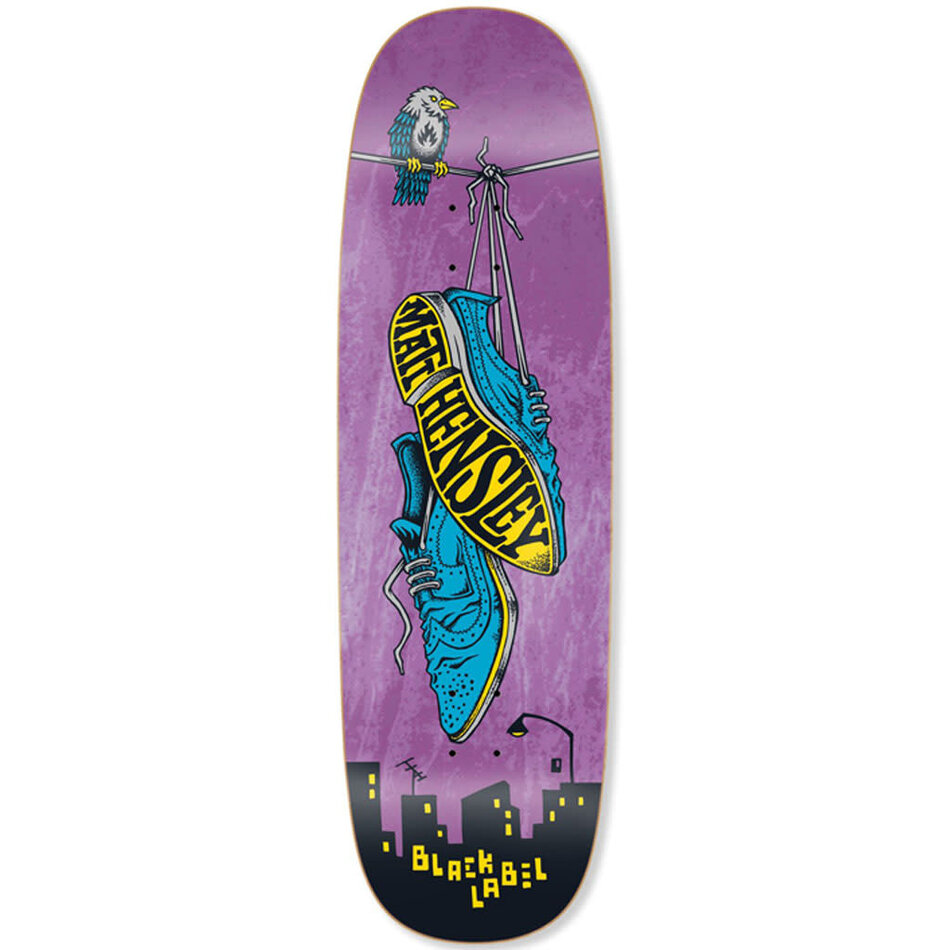 Black Label Matt Hensley Wingtips Tugboat Shape Deck