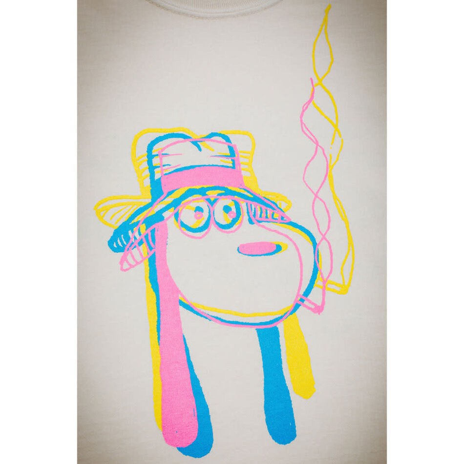 Fucking Awesome Spike Test Print Store T-Shirt Off White