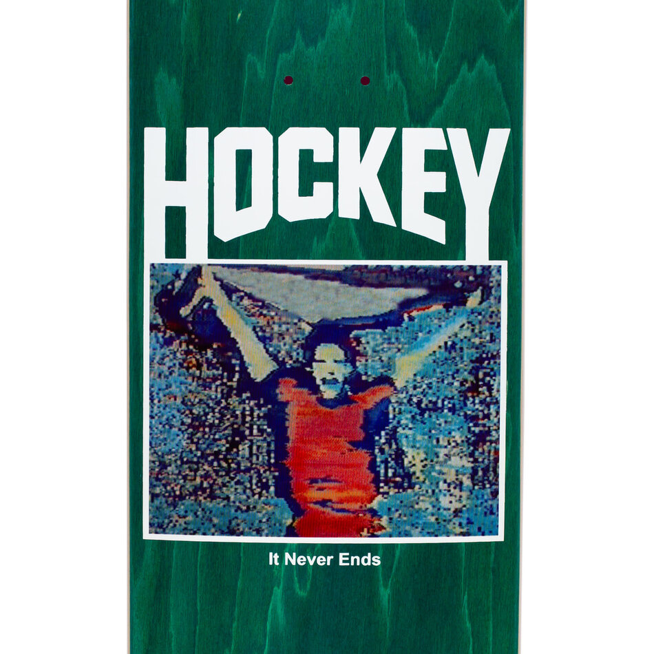 Hockey John Fitzgerald It Never Ends Shape #1 Deck