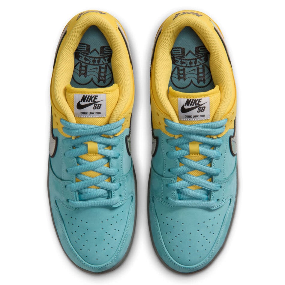 Nike SB Dunk Low Pro Lightning/Wolf Grey-Denim Turquoise