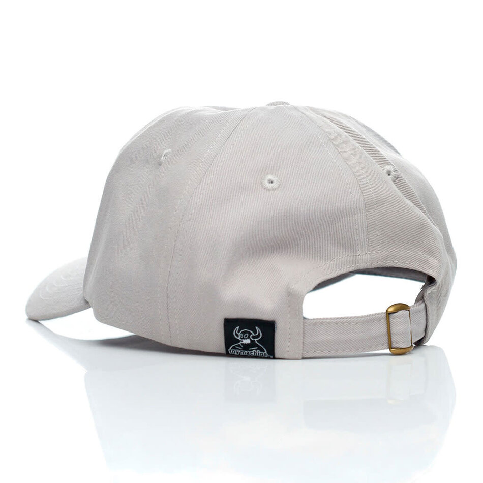 Toy Machine Monster Strapback Dad Hat Grey