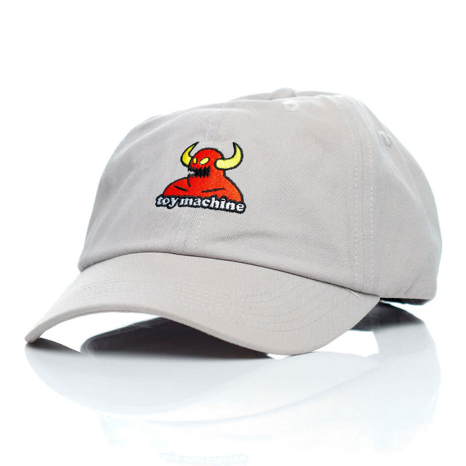 Toy Machine Monster Strapback Dad Hat Grey