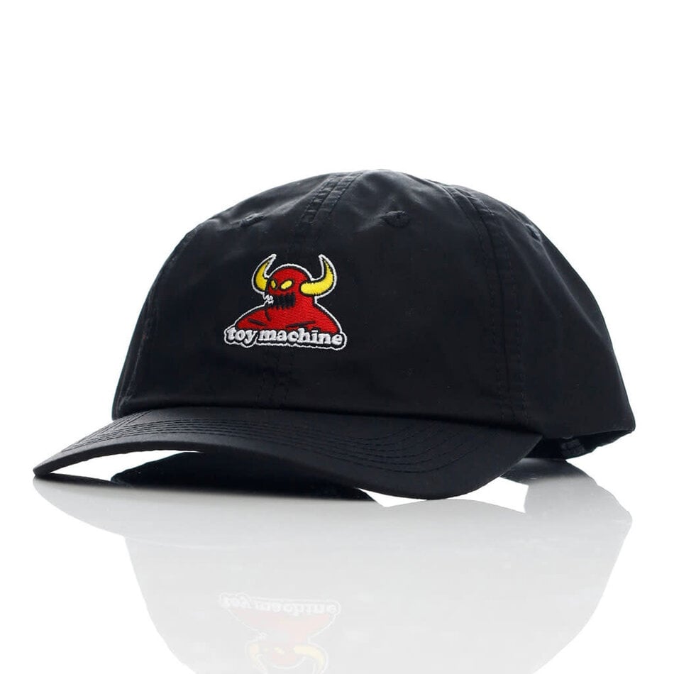 Toy Machine Monster Strapback Dad Hat Black