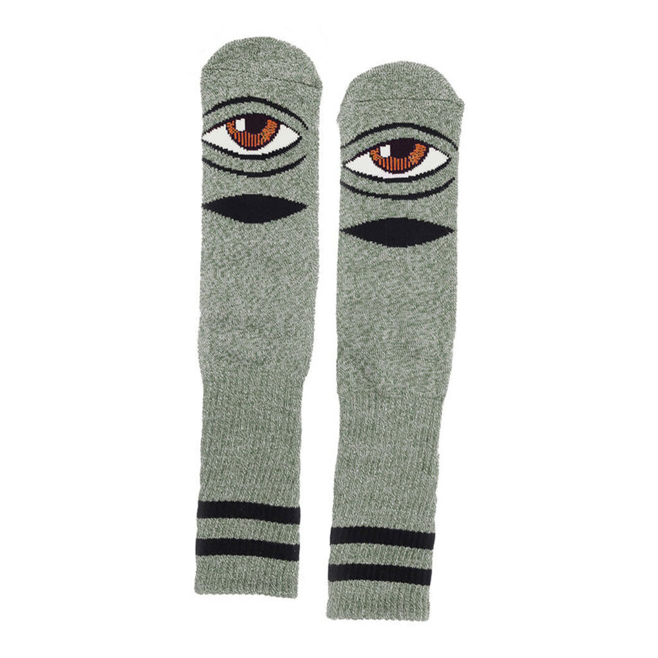 Toy Machine Sect Eye Socks Heather Forest