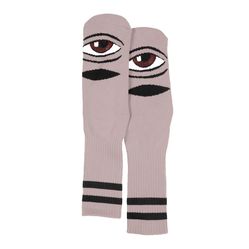 Toy Machine Sect Eye Crew Socks Mauve