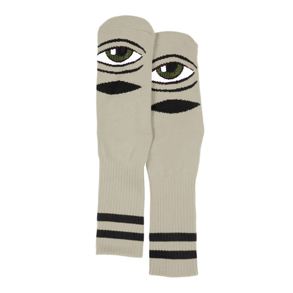Toy Machine Sect Eye Crew Socks Sand