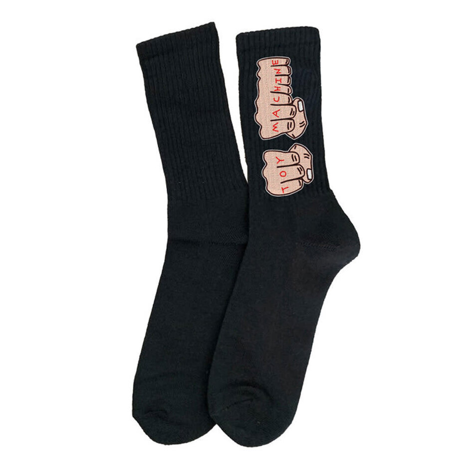Toy Machine Fists Socks Black