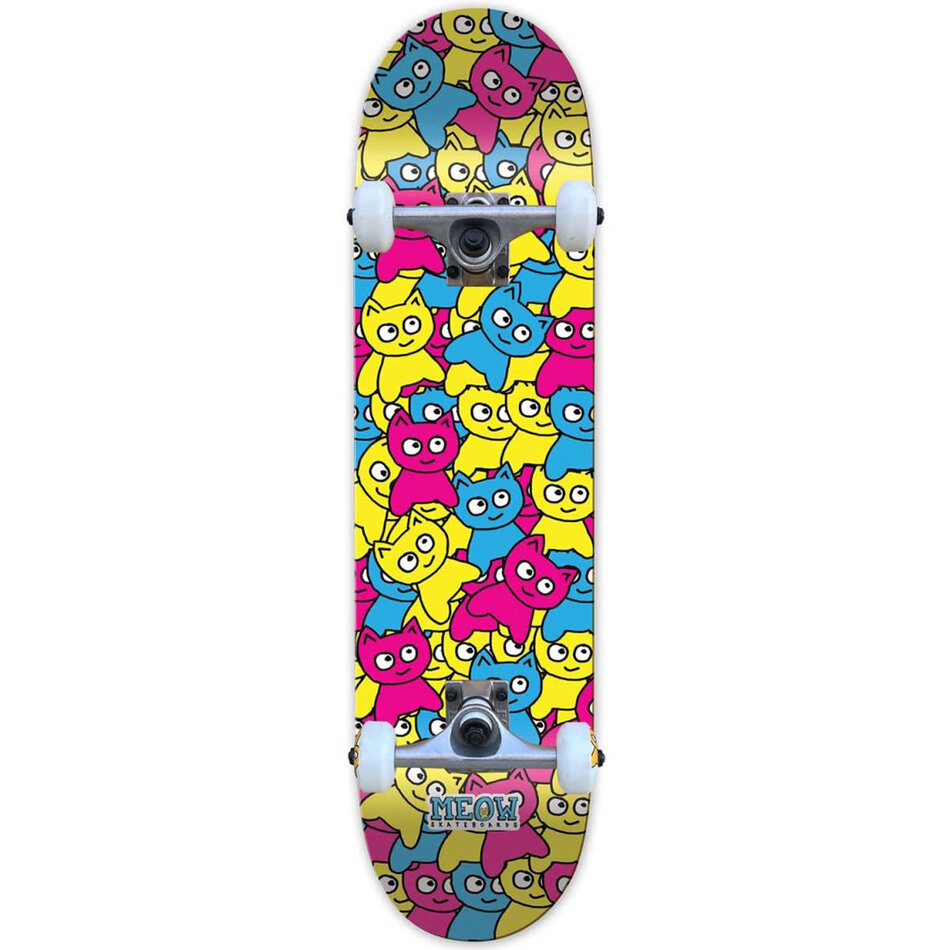 Meow Sticker Pile CMTK  Complete Black/White