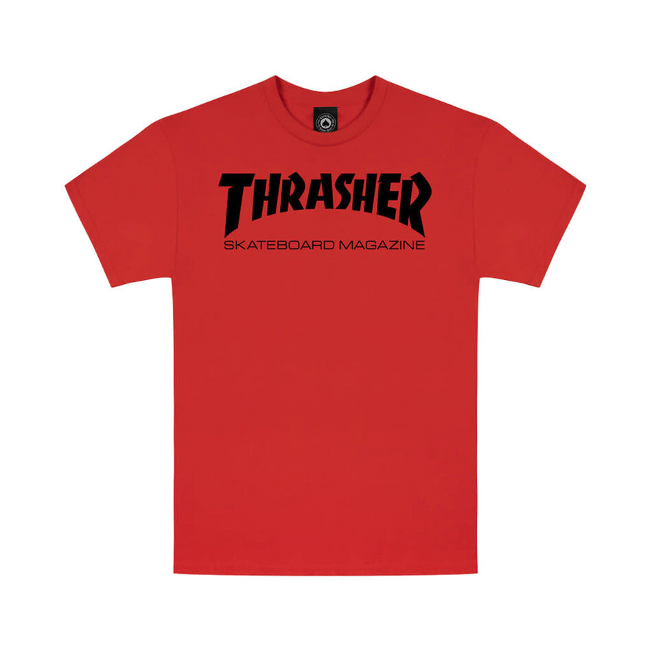 Thrasher Magazine Logo Youth T-Shirt Red