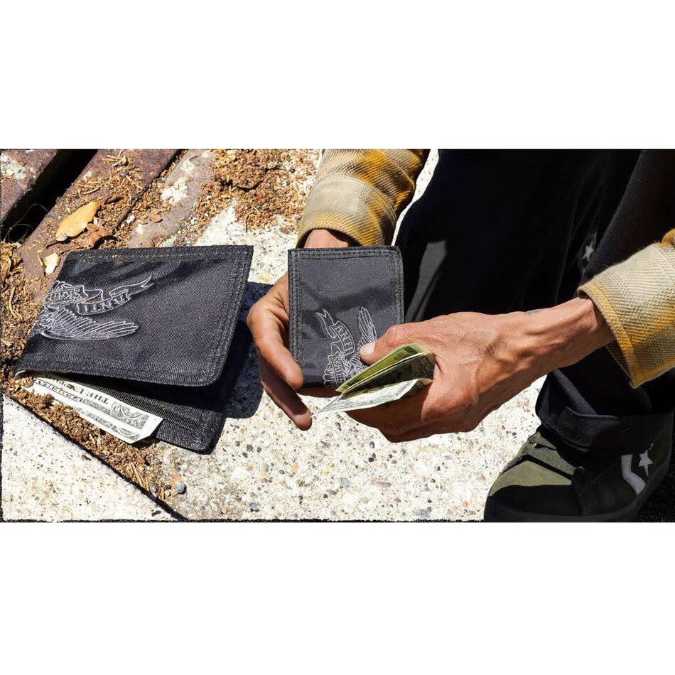 Anti Hero Basic Eagle Bifold Wallet Black