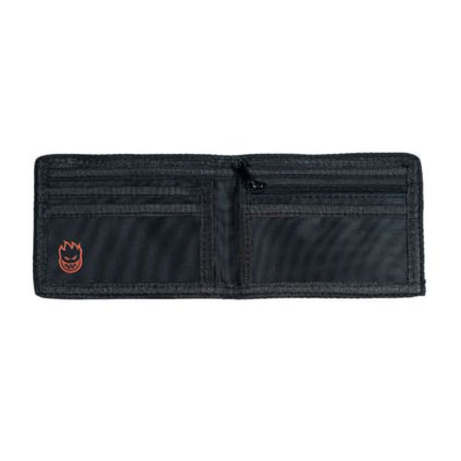 Spitfire Classic Wings Bifold Wallet Black