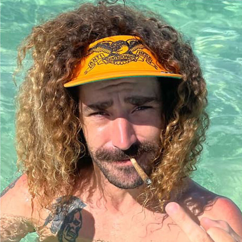 Anti Hero Basic Eagle Visor Orange