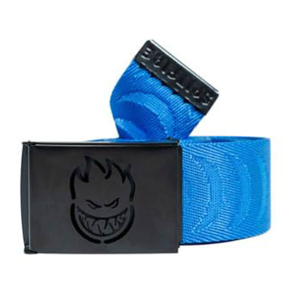 Spitfire Bighead Crescent Web Belt Jacquard Blue/Black