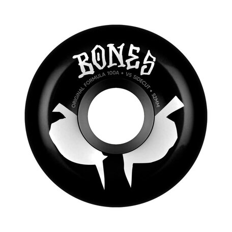 Bones OG Formula 100s V5 Sidecut Wheels 100A Black