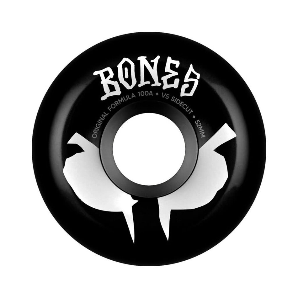 Bones OG Formula 100s V5 Wheels 100A Black